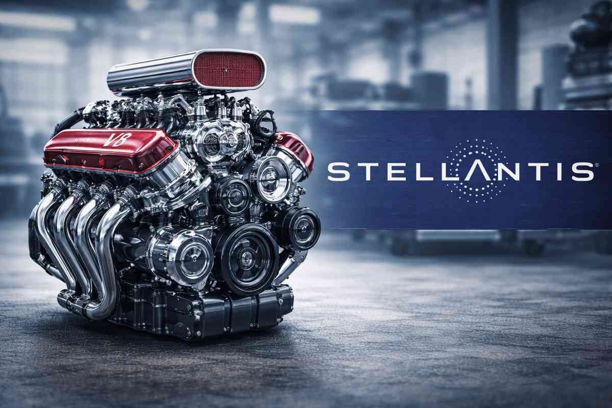 Stellantis riporta in vita il potentissimo motore V8: lo monterà il marchio più venduto