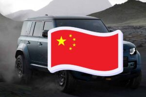 Land Rover defender cina icaur chery