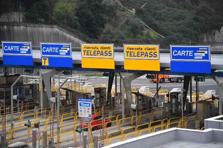 corsie Telepass in autostrada