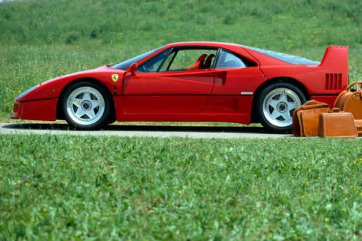 ferrari novità auto f40 cad