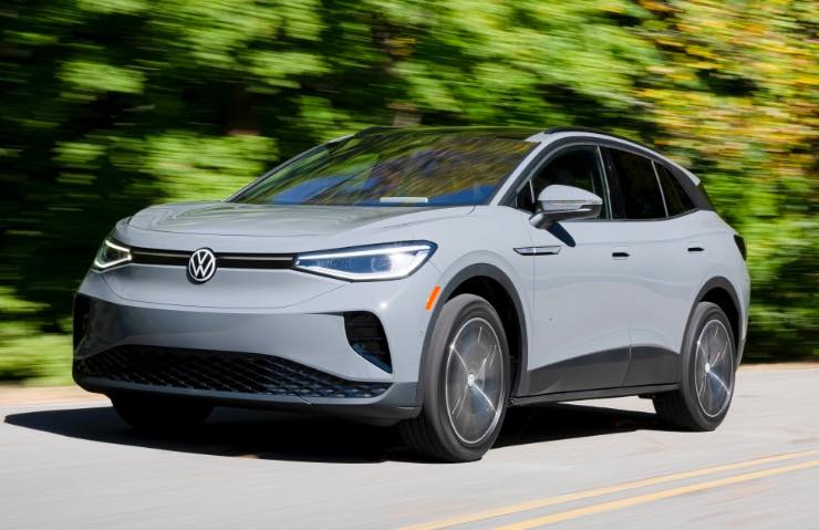 Volkswagen ID.4 male in Cina