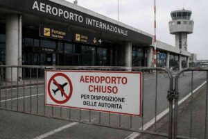 aeroporto chiuso