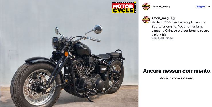 bashan 1200 novità moto harley