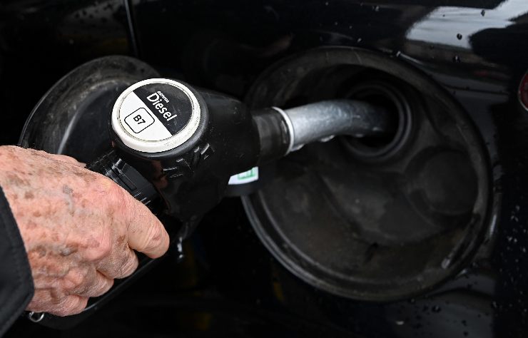 erogatore carburante Diesel