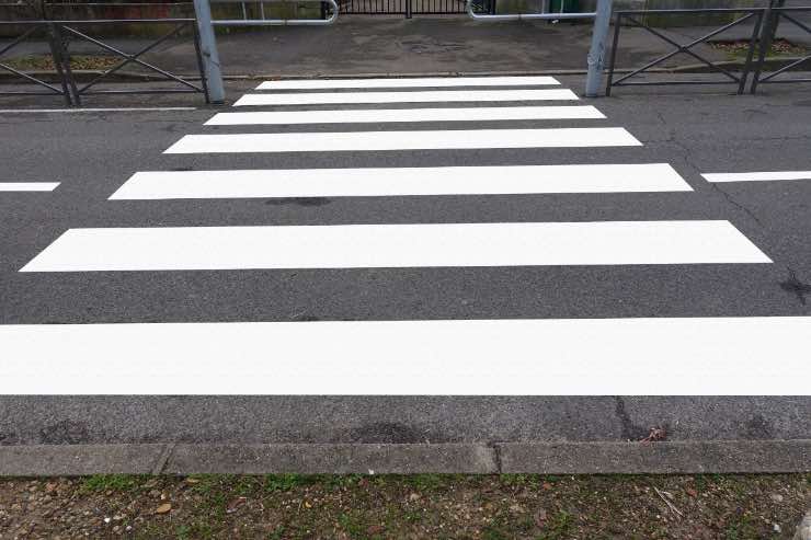 strisce pedonali addio novità
