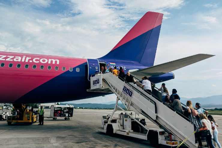 wizz air Ryanair aereo carburante